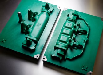 Tooling board horizontal Disamatic pattern